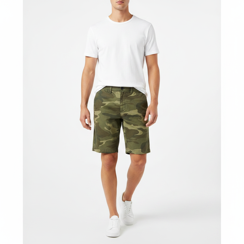 Noah | Men's Shorts With Drawstring Waist And Side Pockets | Casual