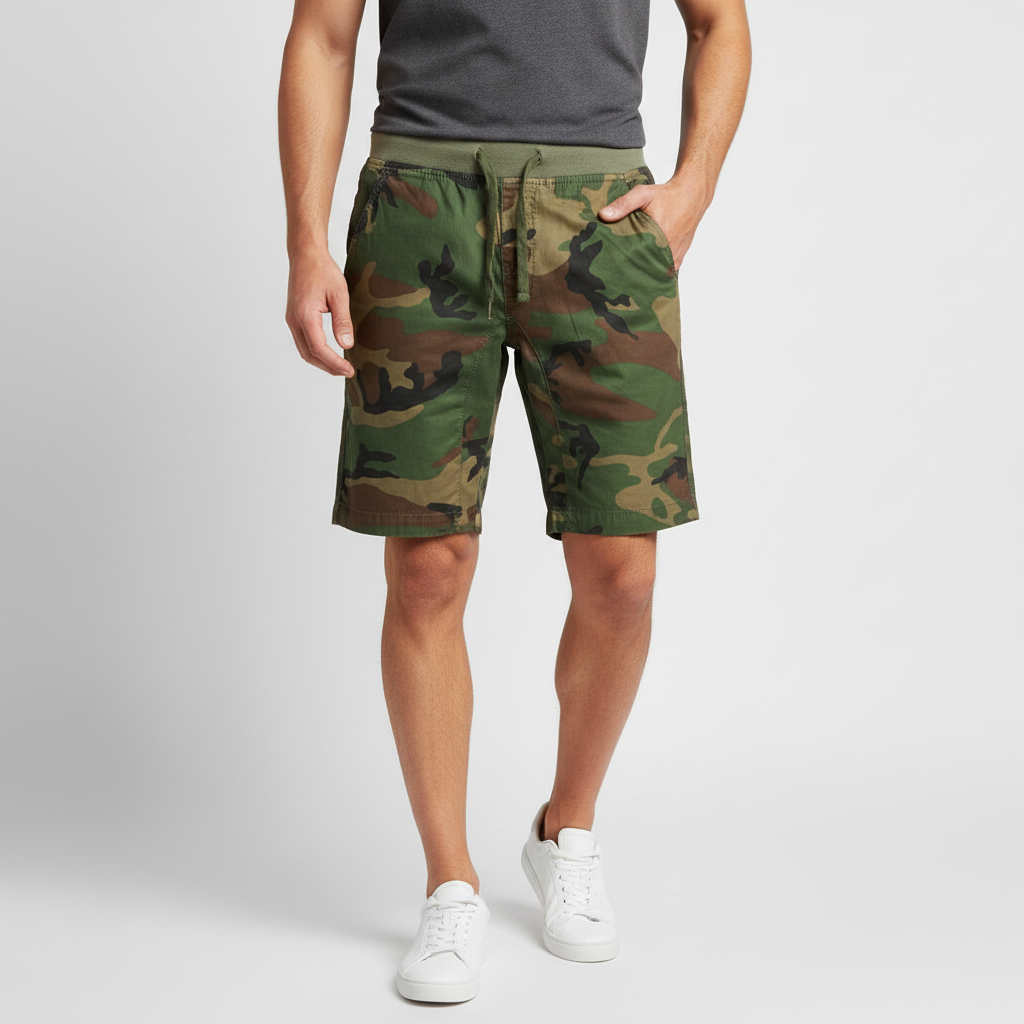 Noah | Men's Shorts With Drawstring Waist And Side Pockets | Casual
