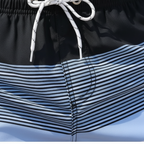 Noah | Men's Swim Short With Drawstring Waist And Panel Design | Summer