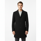 Noah | Men's Trench Coat With Notch Lapel And Button Closure | Smart