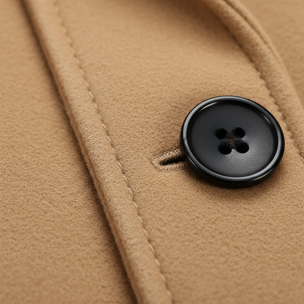 Noah | Men's Trench Coat With Notch Lapel And Button Closure | Smart