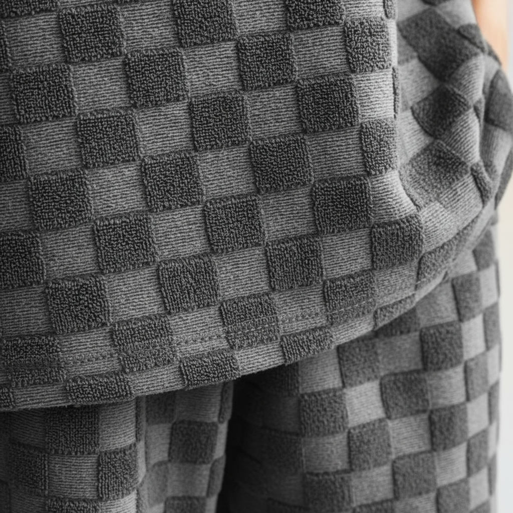 Noah | Men's Two Piece Set With Short Sleeves And Zip Collar
