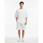 Noah | Men's Two Piece Set With Short Sleeves And Zip Collar