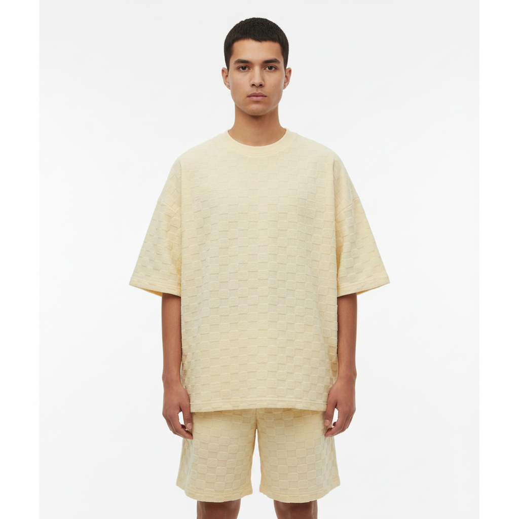 Noah | Men's Two Piece Set With Short Sleeves And Zip Collar
