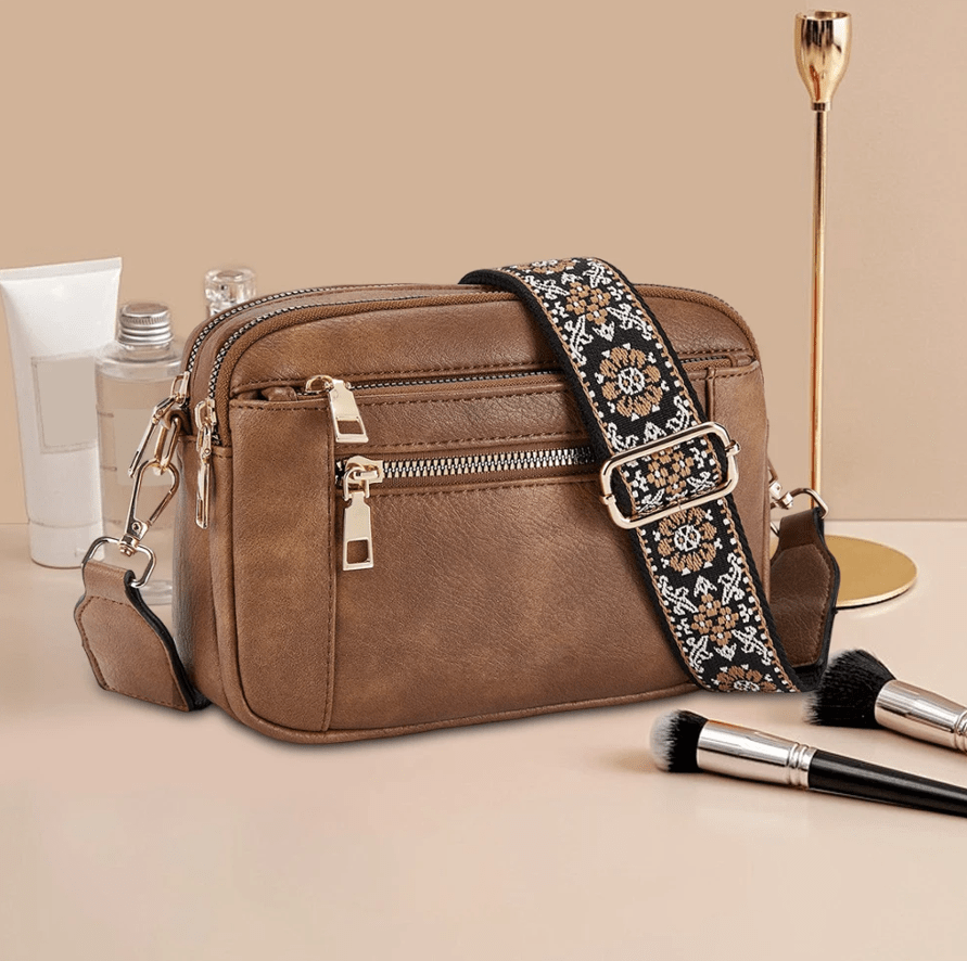 Nylah | Women’s Handbag With Adjustable Strap And Colourful Strap | Chic