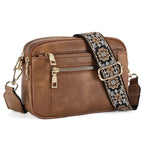 Nylah | Women’s Handbag With Adjustable Strap And Colourful Strap | Chic