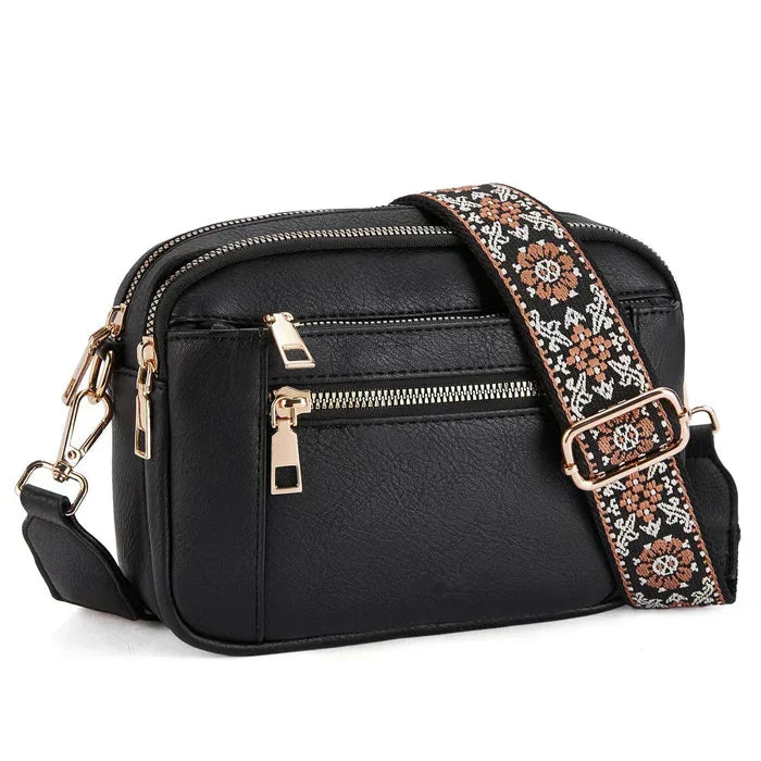 Nylah | Women’s Handbag With Adjustable Strap And Colourful Strap | Chic