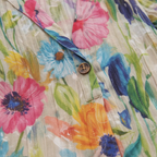 Olivia | Women's Floral Maxi Dress With V-Neck And Short Sleeves | Elegant
