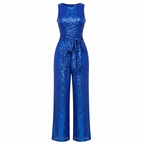 Olivia | Women's Jumpsuit With Sleeveless Design And Waist Tie Detail | Glamorous