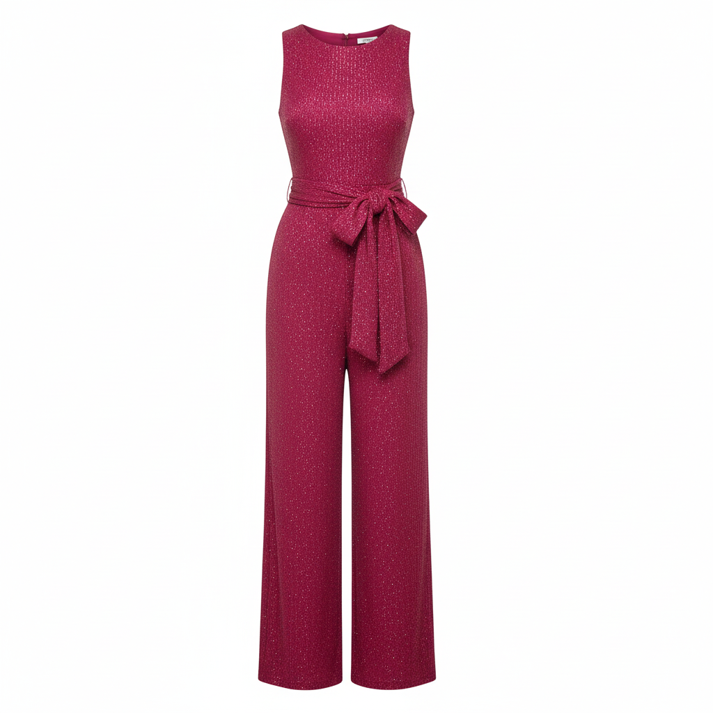 Olivia | Women's Jumpsuit With Sleeveless Design And Waist Tie Detail | Glamorous