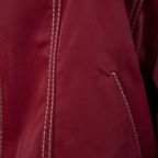 Olivia | Women's Leather Jacket With Zip Closure And Exposed Seams | Streetwear
