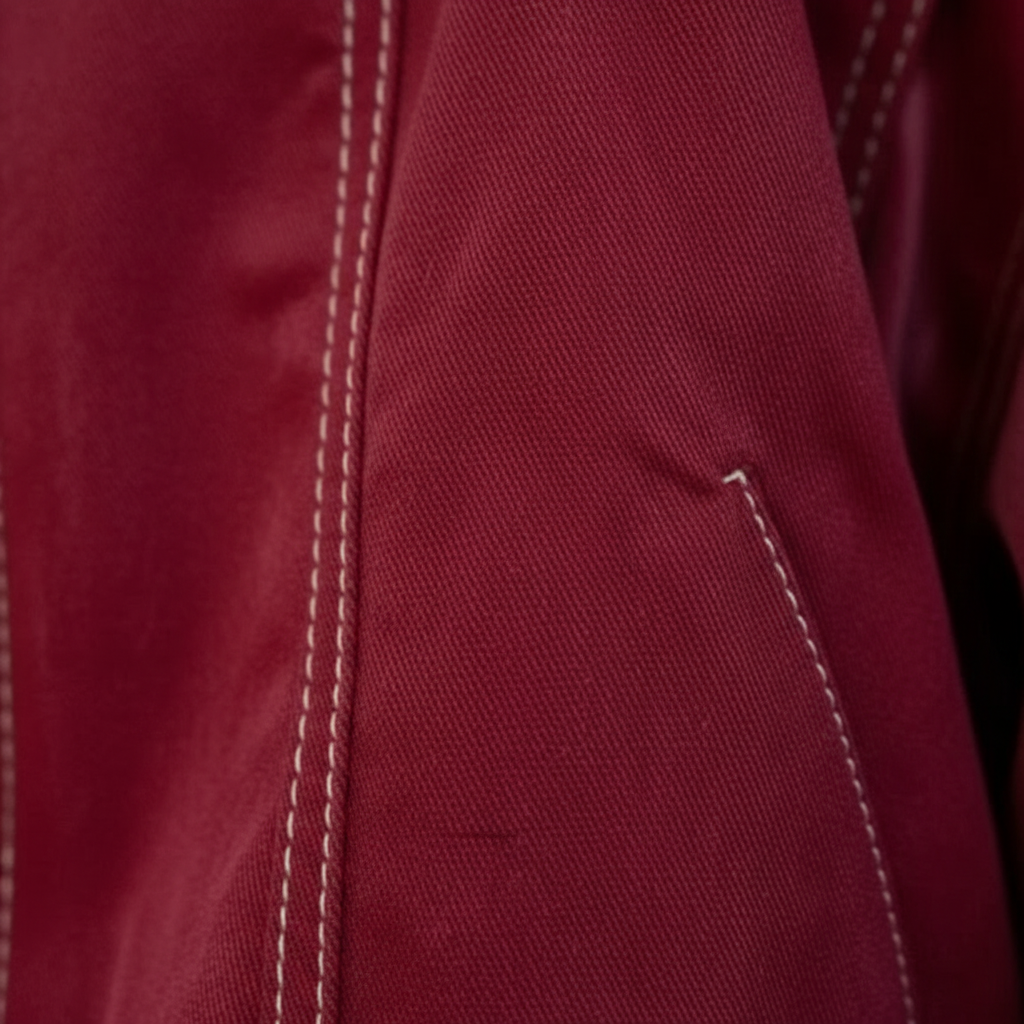 Olivia | Women's Leather Jacket With Zip Closure And Exposed Seams | Streetwear