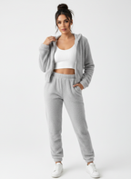 Olivia | Women's Loungewear Set With Zip Closure And Hood | Cozy