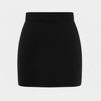 Olivia | Women's Mini Skirt With Ribbed Texture And High Waist | Casual