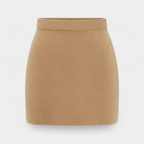 Olivia | Women's Mini Skirt With Ribbed Texture And High Waist | Casual