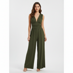 Olivia | Women's One-Piece Jumpsuit With Sleeveless Design And Wide Leg | Elegant
