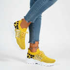 Olivia | Women's Orthopedic Sneakers With Lace Up Design And Textured Finish | Casual