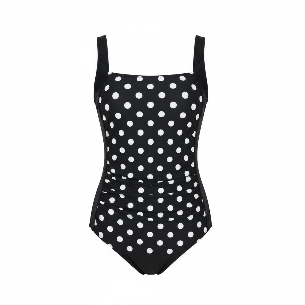 Olivia | Women's Swim Suit With Sleeveless Design And Ruched Detail | Summer