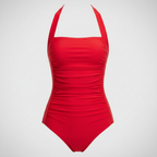 Olivia | Women's Swim Suit With Sweetheart Neckline And Ruched Detail | Summer