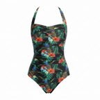 Olivia | Women's Swim Suit With Sweetheart Neckline And Ruched Detail | Summer