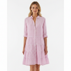Olivia | Women's Tiered Midi Dress With Pleated Skirt And Sleeveless Design | Elegant