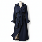 Olivia | Women's Trench Coat With Belted Waist And Double-Breasted Front | Classic