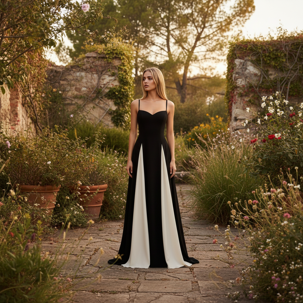Olivia | Women's Wedding Guest Dress With Sweetheart Neckline And Draped Panels | Elegant