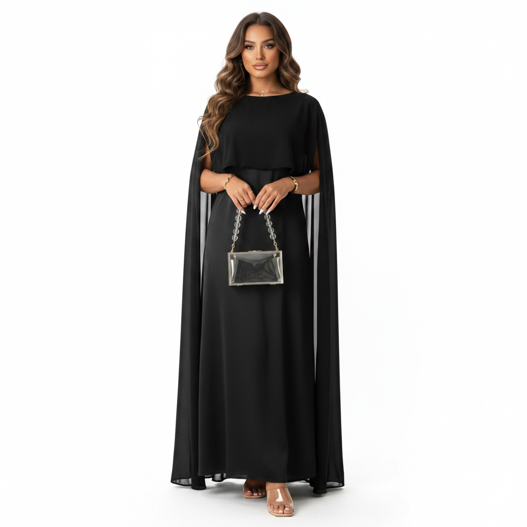 Olivia | Women's Wedding Guest Maxi Dress With Structured Bodice And Draped Skirt | Elegant