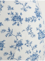 Serena | Women's Floral Maxi Dress With Puff Sleeve Design And V Neck