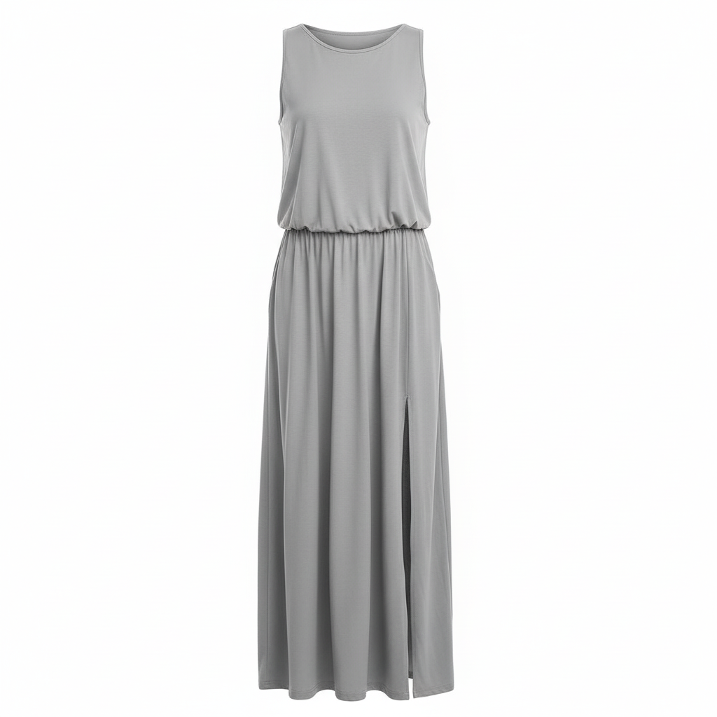 Sienna | Women’s Day Maxi Dress With Sleeveless Design And Side Slit | Casual Chic