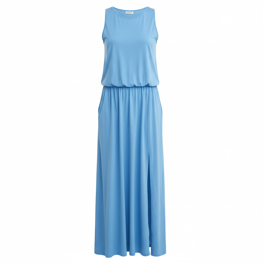 Sienna | Women’s Day Maxi Dress With Sleeveless Design And Side Slit | Casual Chic
