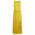 Sienna | Women’s Day Maxi Dress With Sleeveless Design And Side Slit | Casual Chic