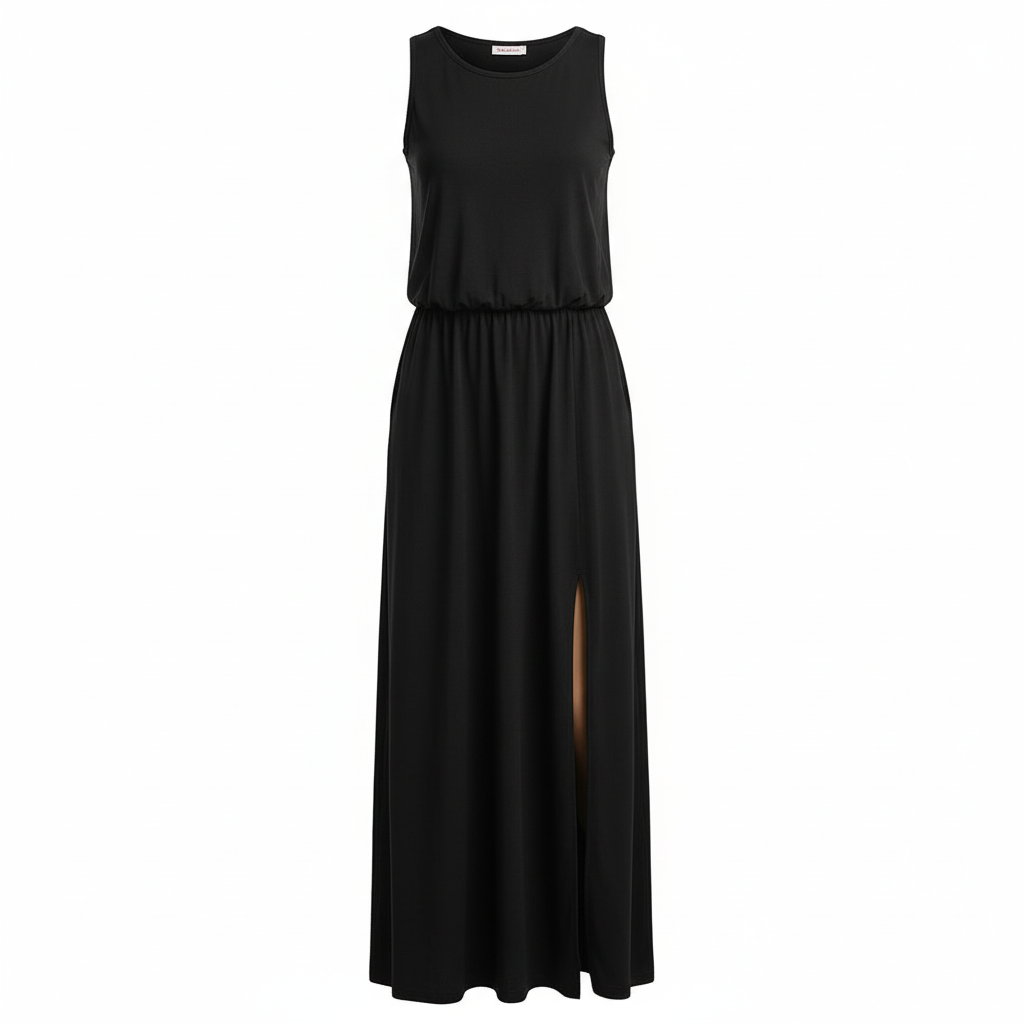 Sienna | Women’s Day Maxi Dress With Sleeveless Design And Side Slit | Casual Chic