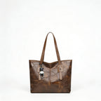 Sienna | Women’s Tote Bag With Contrast Stitching And Long Straps | Classic