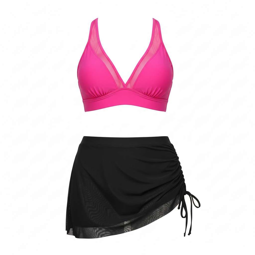 Sophia | Women's Bikini With Sleeveless Design And Draped Detail | Summer