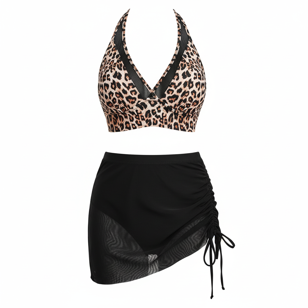 Sophia | Women's Bikini With Sleeveless Design And Draped Detail | Summer