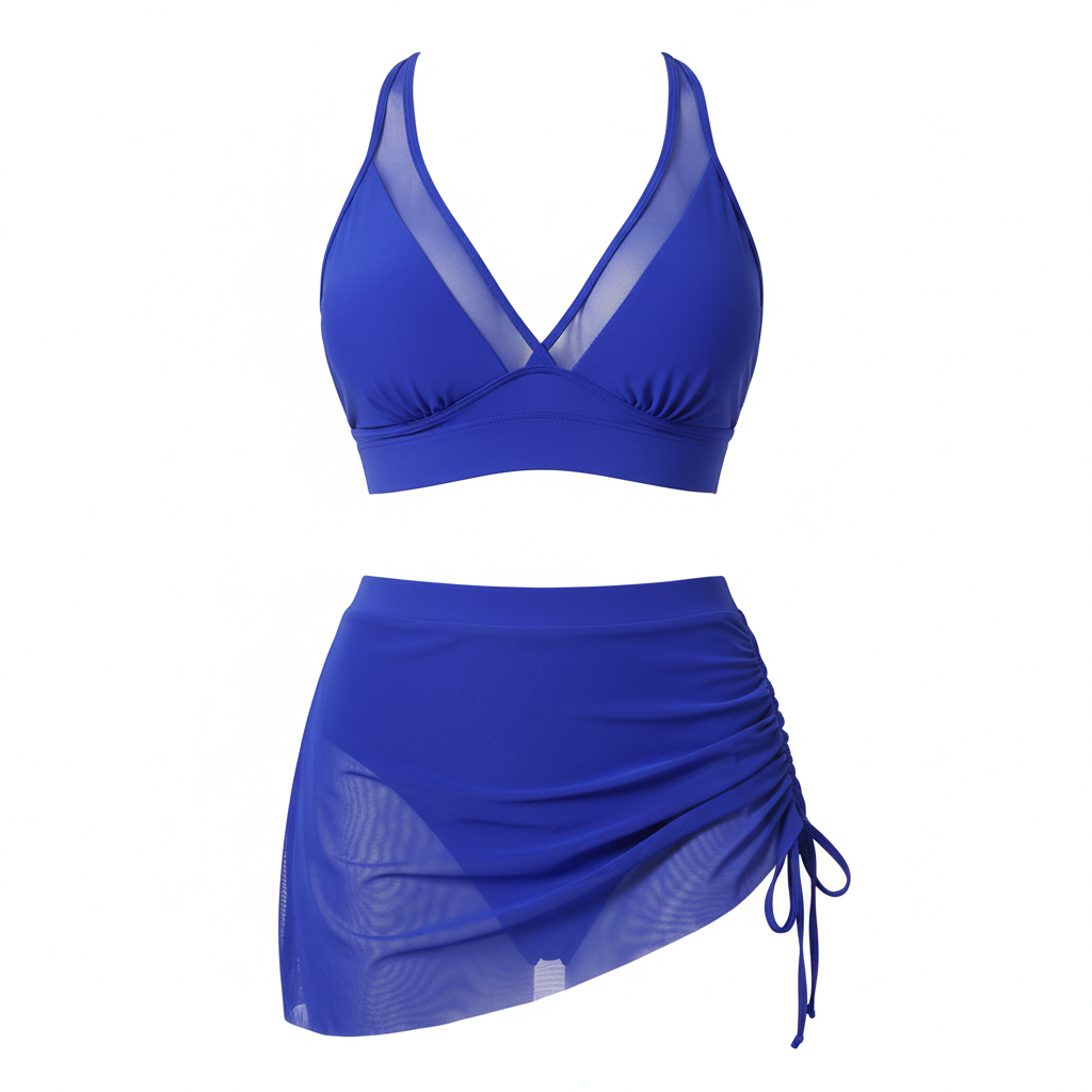 Sophia | Women's Bikini With Sleeveless Design And Draped Detail | Summer