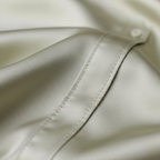 Sophia | Women's Blouse With Cuban Collar And Contrast Buttons | Elegant