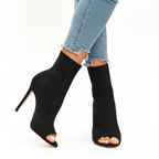 Sophia | Women's Heels With Open Toe And Perforated Design | Glamorous