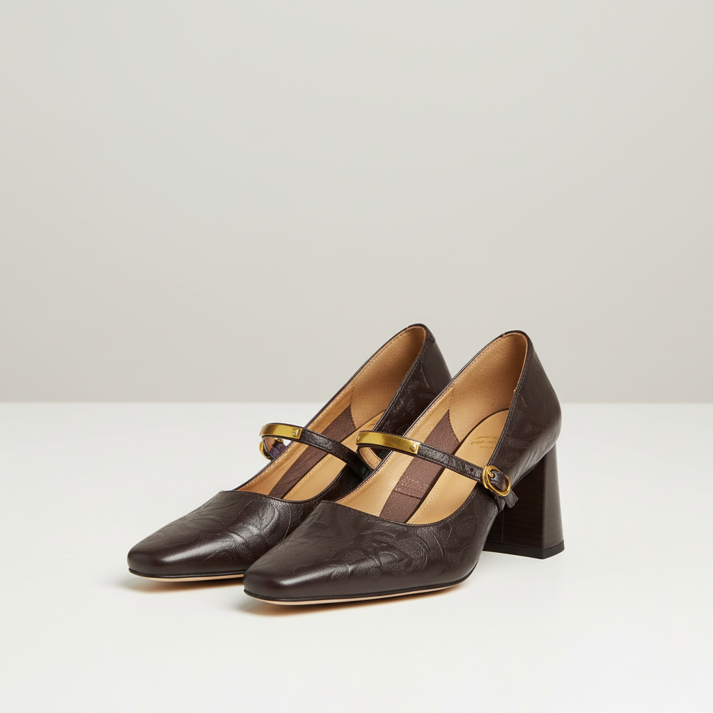 Sophia | Women's Heels With Pointed Toe And Buckle Strap | Classic