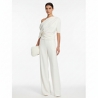 Sophia | Women's Jumpsuit With Asymmetric Neckline And Draped Detail | Elegant