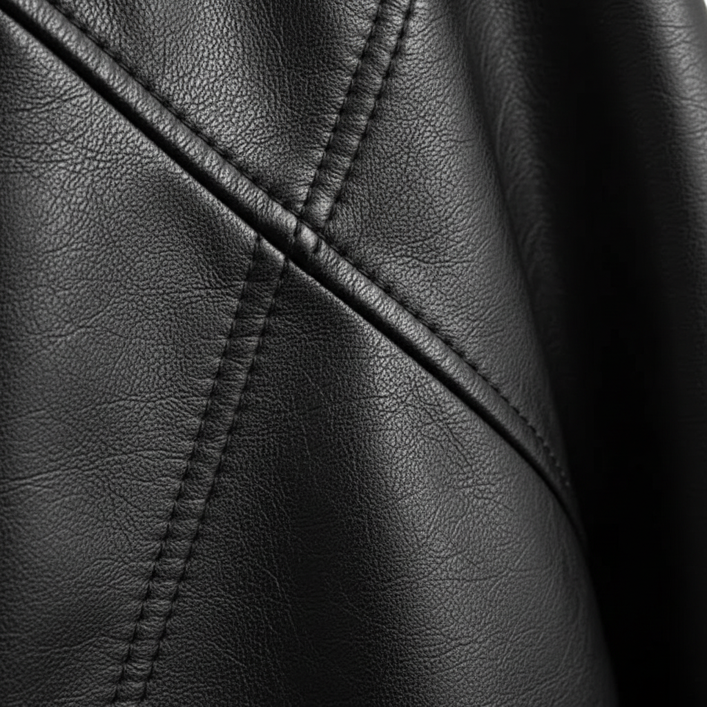 Sophia | Women's Leather Jacket With Belt Detail And Notch Lapel | Chic