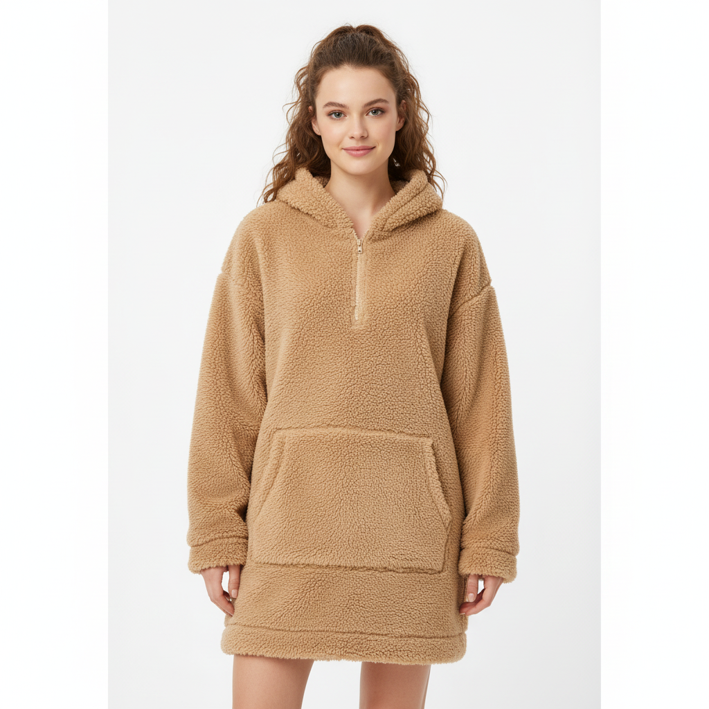 Sophia | Women's Loungewear With Hood And Kangaroo Pocket | Cozy