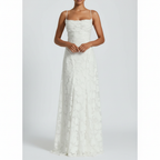 Sophia | Women's Maxi Dress With Spaghetti Straps And Draped Bodice | Elegant