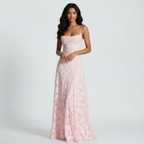 Sophia | Women's Maxi Dress With Spaghetti Straps And Draped Bodice | Elegant