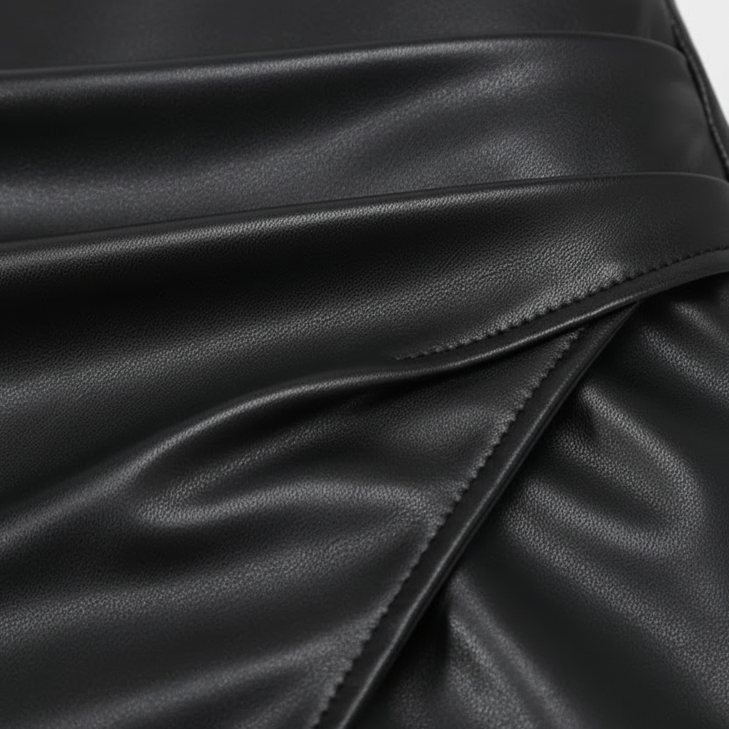 Sophia | Women's Midi Skirt With Ruched Detail And Asymmetric Hem | Chic