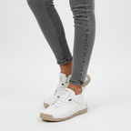 Sophia | Women's Orthopedic Sneakers With Lace Up And Textured Finish | Casual