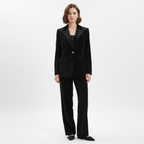 Sophia | Women's Outfit Set With Notch Lapel Blazer And Pleated Pants | Elegant