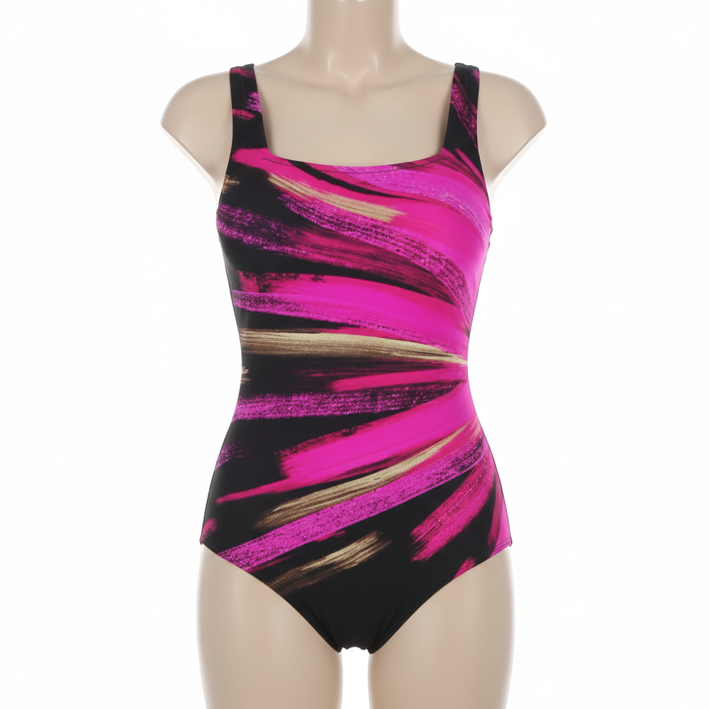 Sophia | Women's Swim Suit With Sleeveless Design And Ruched Detail | Summer