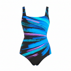 Sophia | Women's Swim Suit With Sleeveless Design And Ruched Detail | Summer